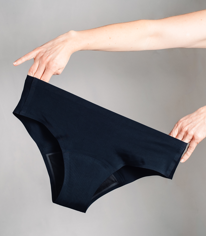L’Invisible, la culotte menstruelle invisible sous tes vêtements, imparable contre les fuites