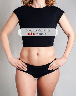 L’Invisible, la culotte menstruelle invisible sous tes vêtements, imparable contre les fuites