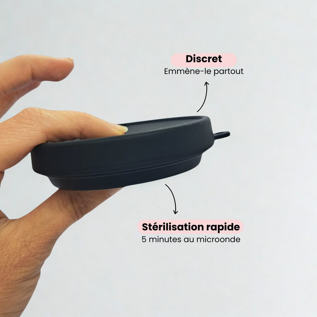 "Hygie" Le Stérilisateur compact & pliable pour disque menstruel Reglevolution