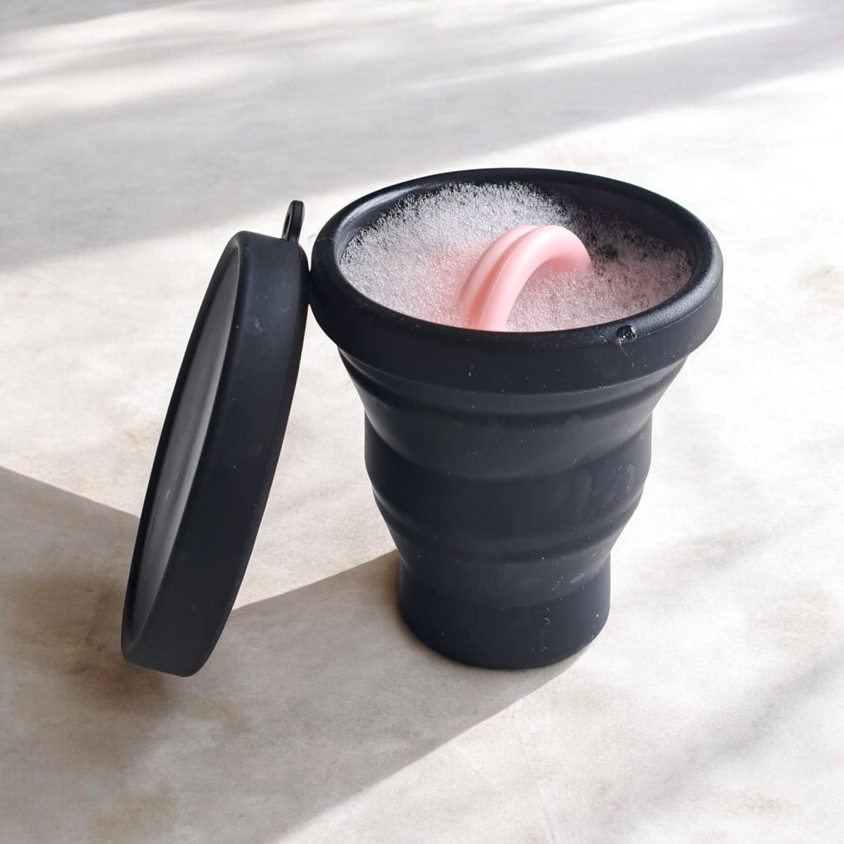 "Hygie" Le Stérilisateur compact & pliable pour disque menstruel Reglevolution